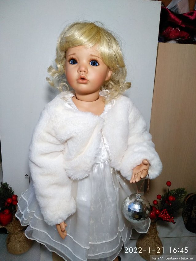 Снегурочка Лиз — Фарфоровые куклы Donna Rubert (Руберт): The Doll Artworks (фото 10)