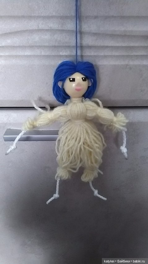 Быстрокукла из ниток — Авторские игрушки из разных материалов: синельная проволока (фото 6)
