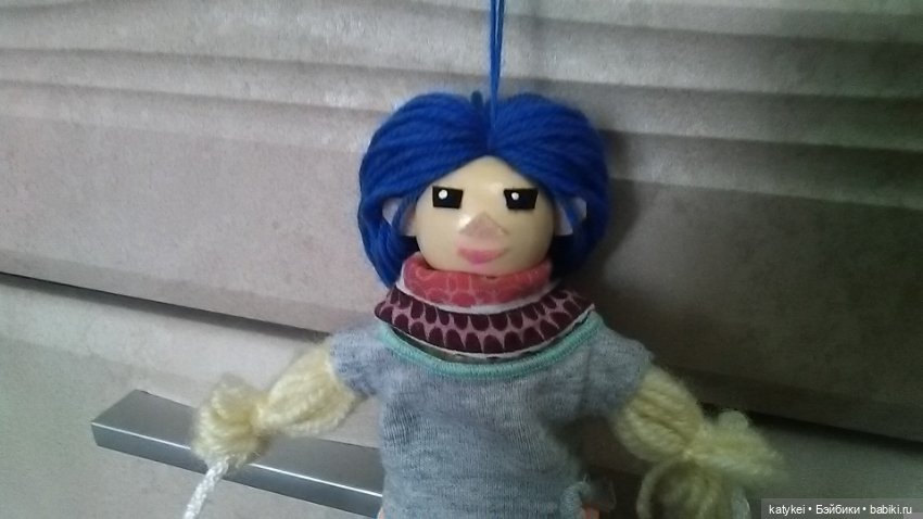 Быстрокукла из ниток — Авторские игрушки из разных материалов: синельная проволока