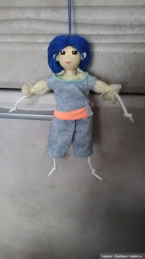 Быстрокукла из ниток — Авторские игрушки из разных материалов: синельная проволока