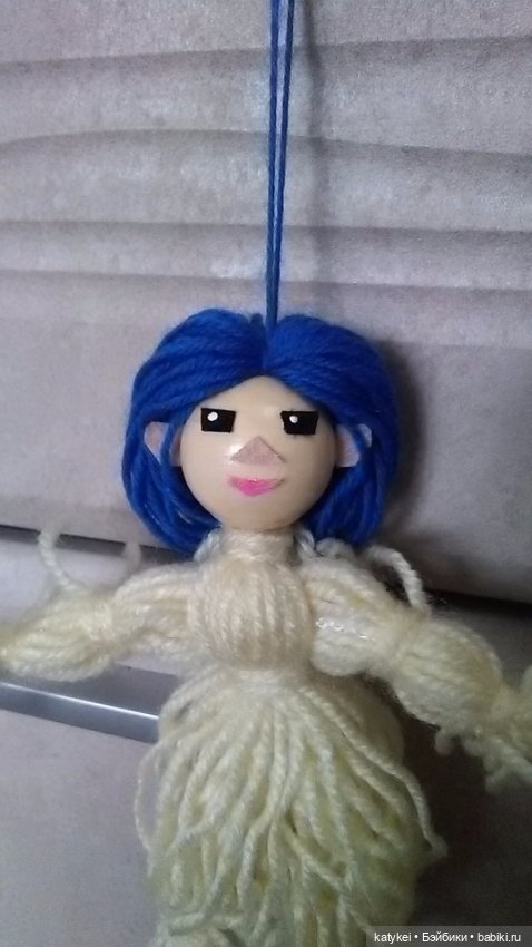 Быстрокукла из ниток — Авторские игрушки из разных материалов: синельная проволока (фото 4)