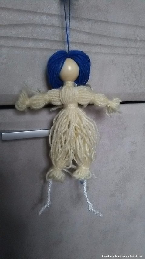 Быстрокукла из ниток — Авторские игрушки из разных материалов: синельная проволока