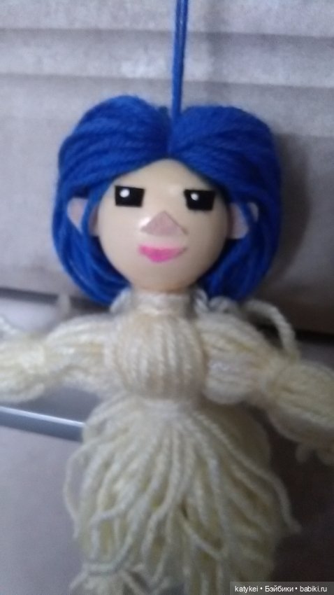 Быстрокукла из ниток — Авторские игрушки из разных материалов: синельная проволока (фото 7)