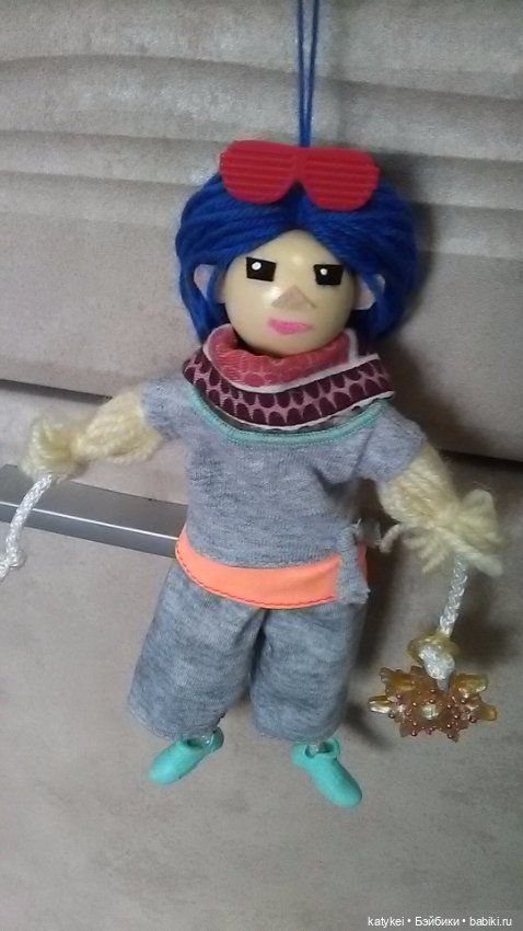 Быстрокукла из ниток — Авторские игрушки из разных материалов: синельная проволока