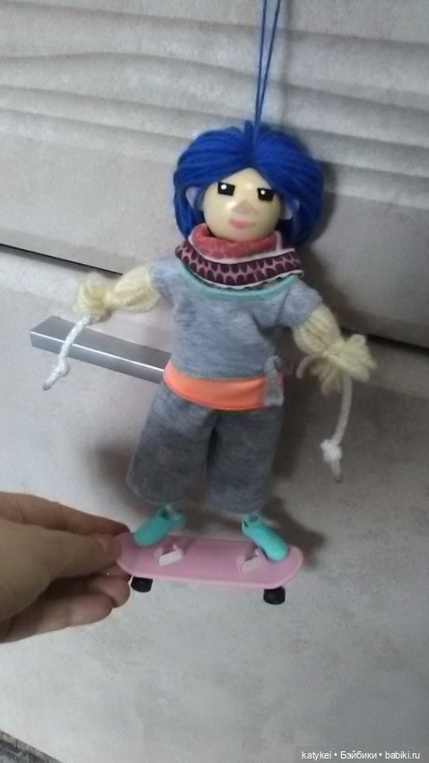Быстрокукла из ниток — Авторские игрушки из разных материалов: синельная проволока