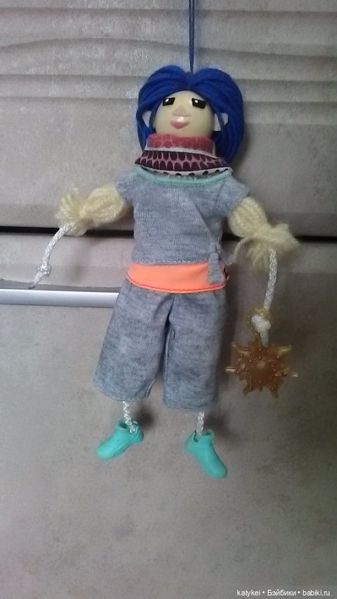 Быстрокукла из ниток — Авторские игрушки из разных материалов: синельная проволока