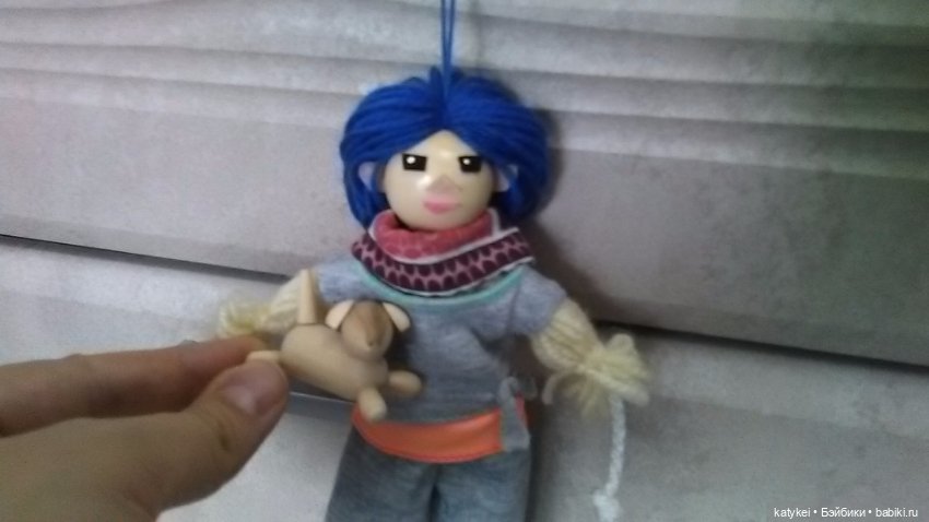 Быстрокукла из ниток — Авторские игрушки из разных материалов: синельная проволока