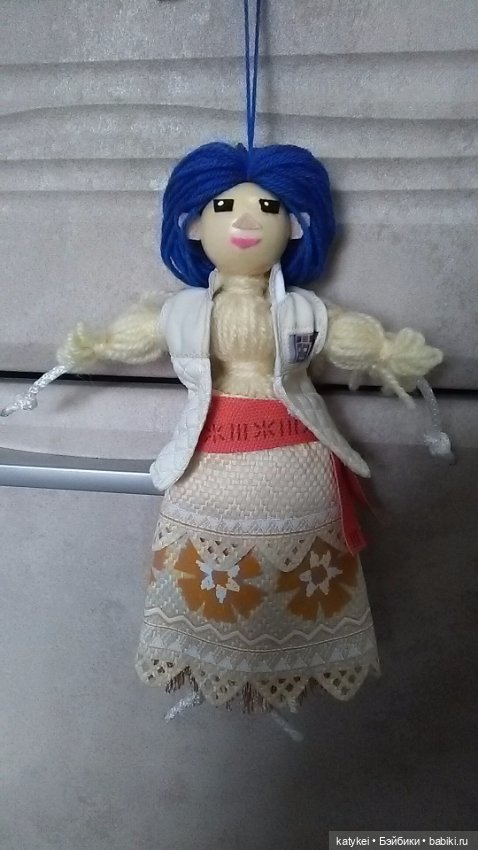 Быстрокукла из ниток — Авторские игрушки из разных материалов: синельная проволока