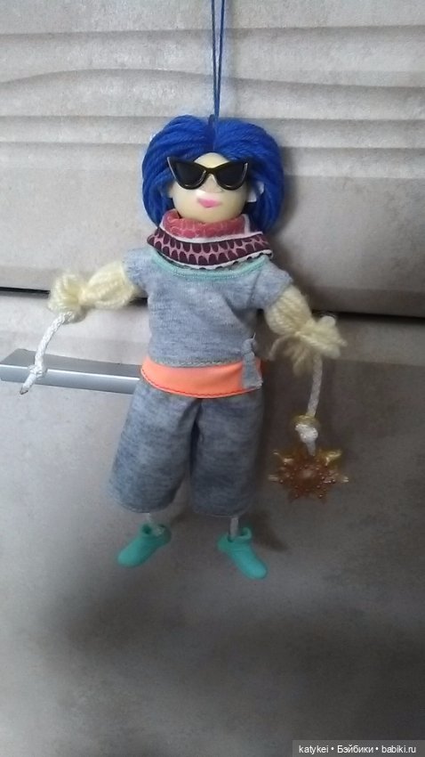 Быстрокукла из ниток — Авторские игрушки из разных материалов: синельная проволока