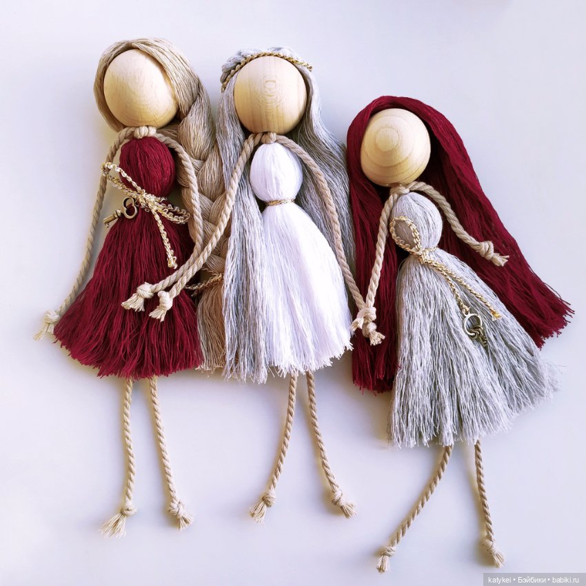 Быстрокукла из ниток — Авторские игрушки из разных материалов: синельная проволока