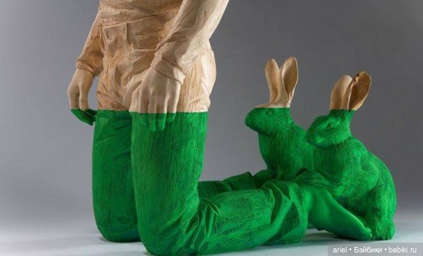 Деревянные скульптуры Верджинера Вилли (Willy Verginer)