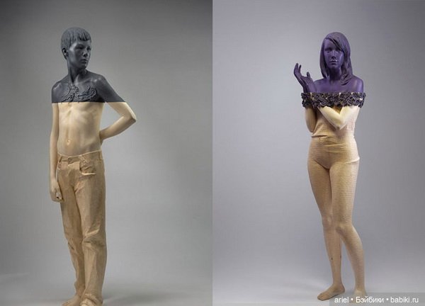 Деревянные скульптуры Верджинера Вилли (Willy Verginer) (фото 3)