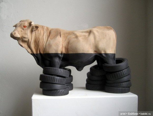 Деревянные скульптуры Верджинера Вилли (Willy Verginer) (фото 10)