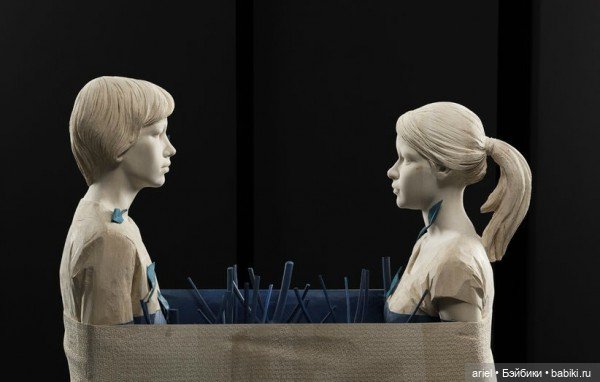 Деревянные скульптуры Верджинера Вилли (Willy Verginer) (фото 7)