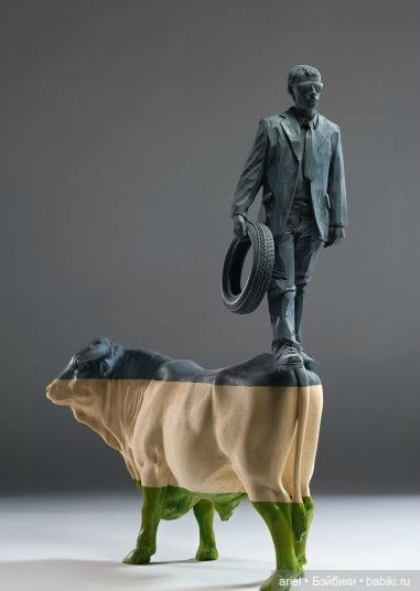 Деревянные скульптуры Верджинера Вилли (Willy Verginer)