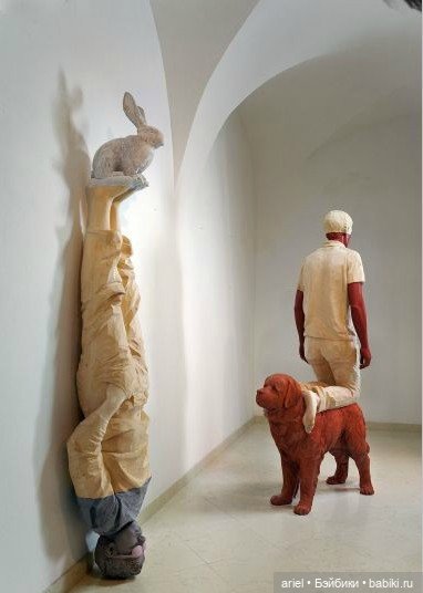 Деревянные скульптуры Верджинера Вилли (Willy Verginer)