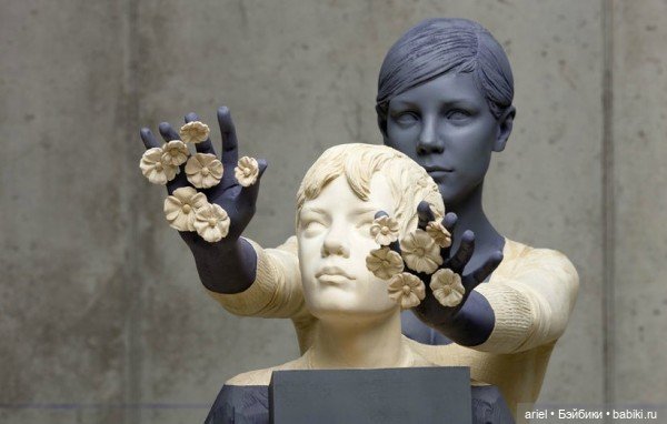 Деревянные скульптуры Верджинера Вилли (Willy Verginer) (фото 5)