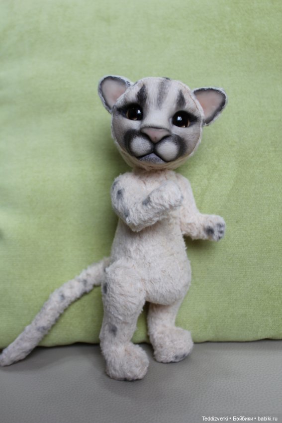 Тедди пума — Авторские мишки Тедди и друзья: фото (фото 3)