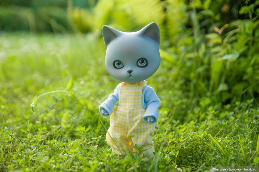 Котик на качелях — Куклы Pipos (Пипос): BJD (БЖД) (фото 5)