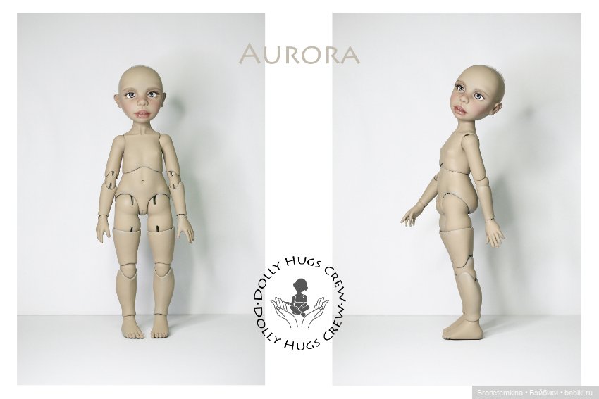 Аврора - новая шарнирная куколка от Dolly Hugs Crew (фото 10)