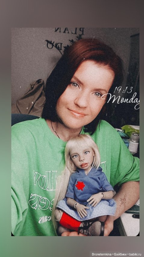 Аврора - новая шарнирная куколка от Dolly Hugs Crew