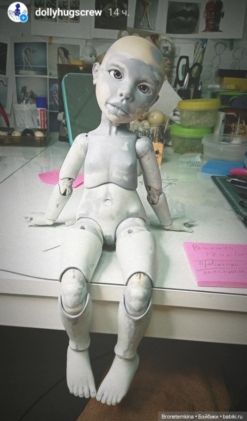 Аврора - новая шарнирная куколка от Dolly Hugs Crew