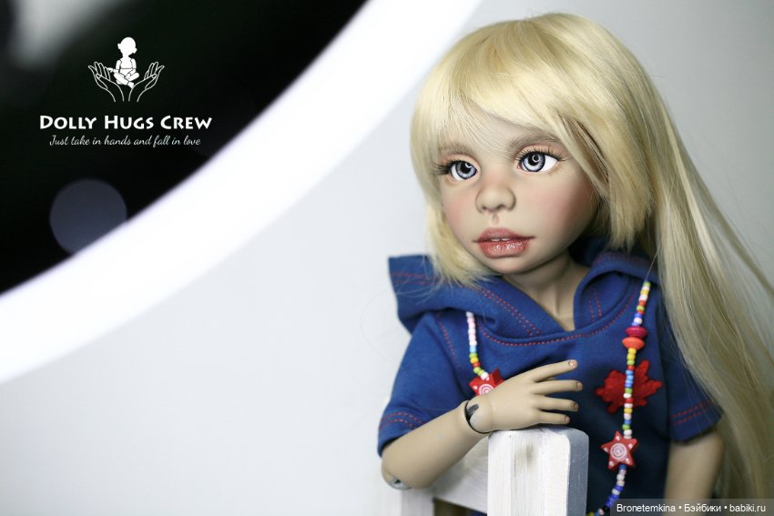 Аврора - новая шарнирная куколка от Dolly Hugs Crew (фото 3)