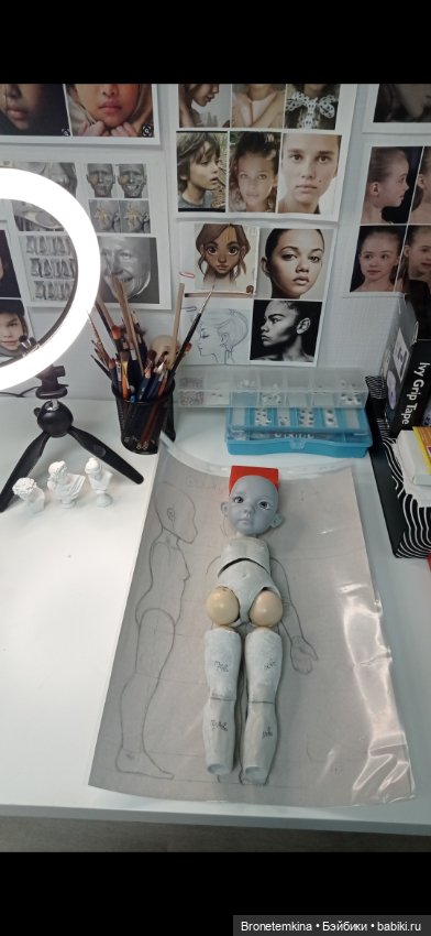 Аврора - новая шарнирная куколка от Dolly Hugs Crew