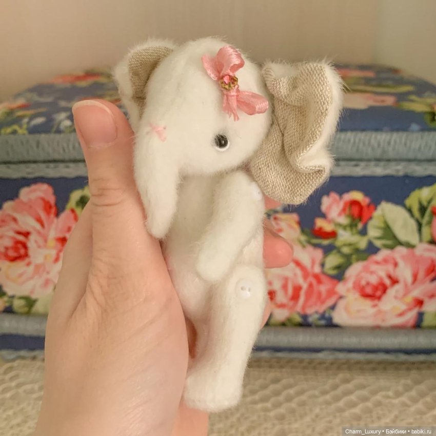 Слонечка — Авторские мишки Тедди и друзья: фото (фото 4)