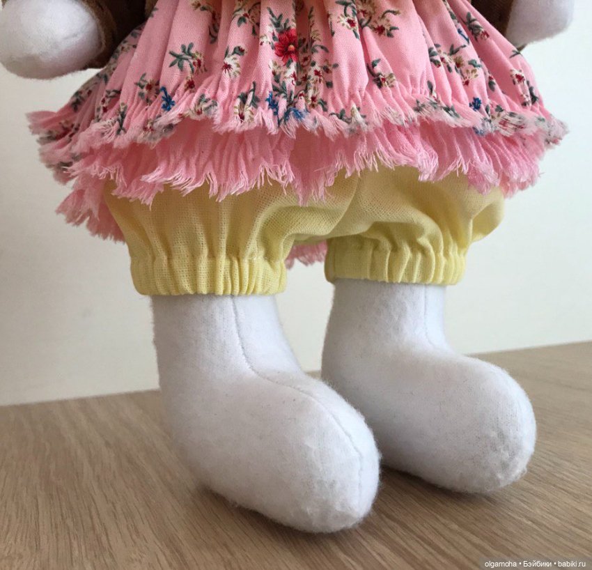 Влюбленные кролики — Авторские текстильные куклы: Вальдорфские (фото 6)