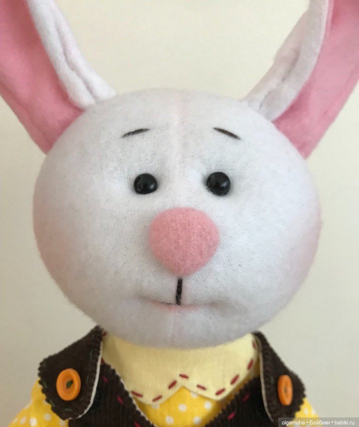 Влюбленные кролики — Авторские текстильные куклы: Вальдорфские (фото 2)