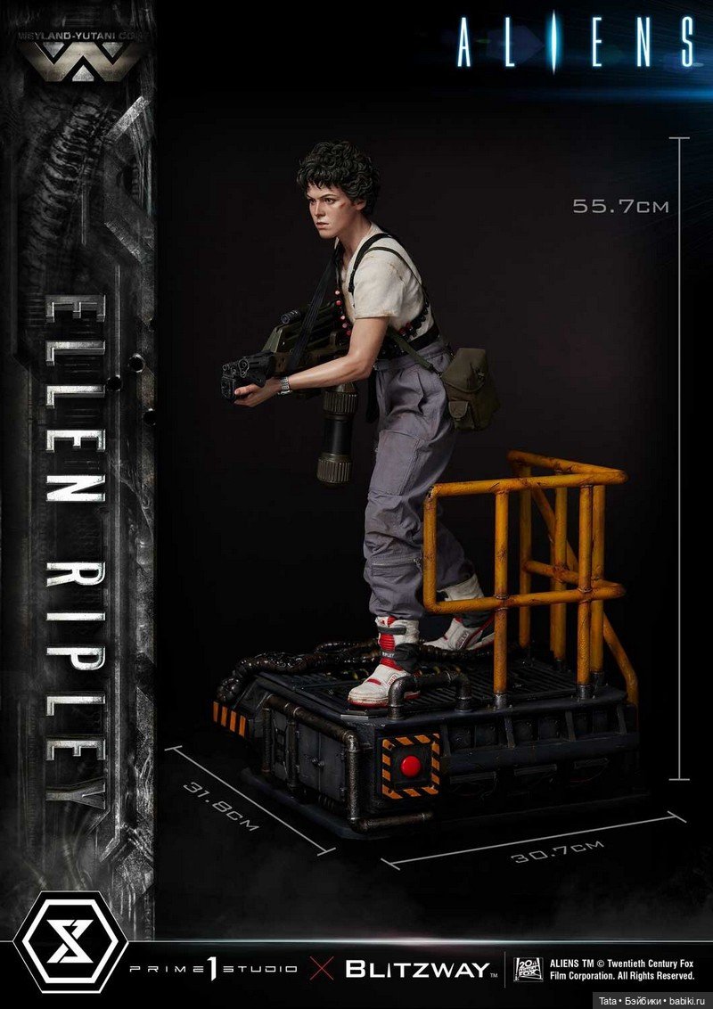 Prime 1 Studio совместно с Blitzway - Эллен Рипли в масштабе 1/4 по мотивам фильма «Чужие» (фото 2)