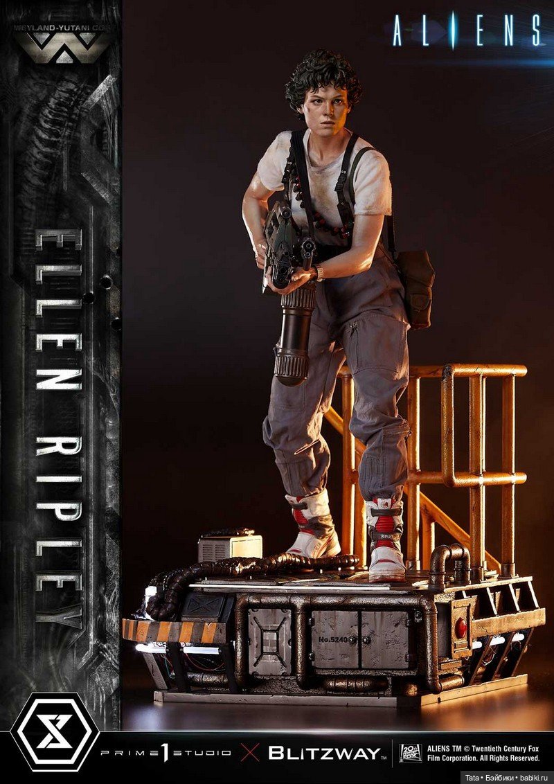 Prime 1 Studio совместно с Blitzway - Эллен Рипли в масштабе 1/4 по мотивам фильма «Чужие» (фото 7)