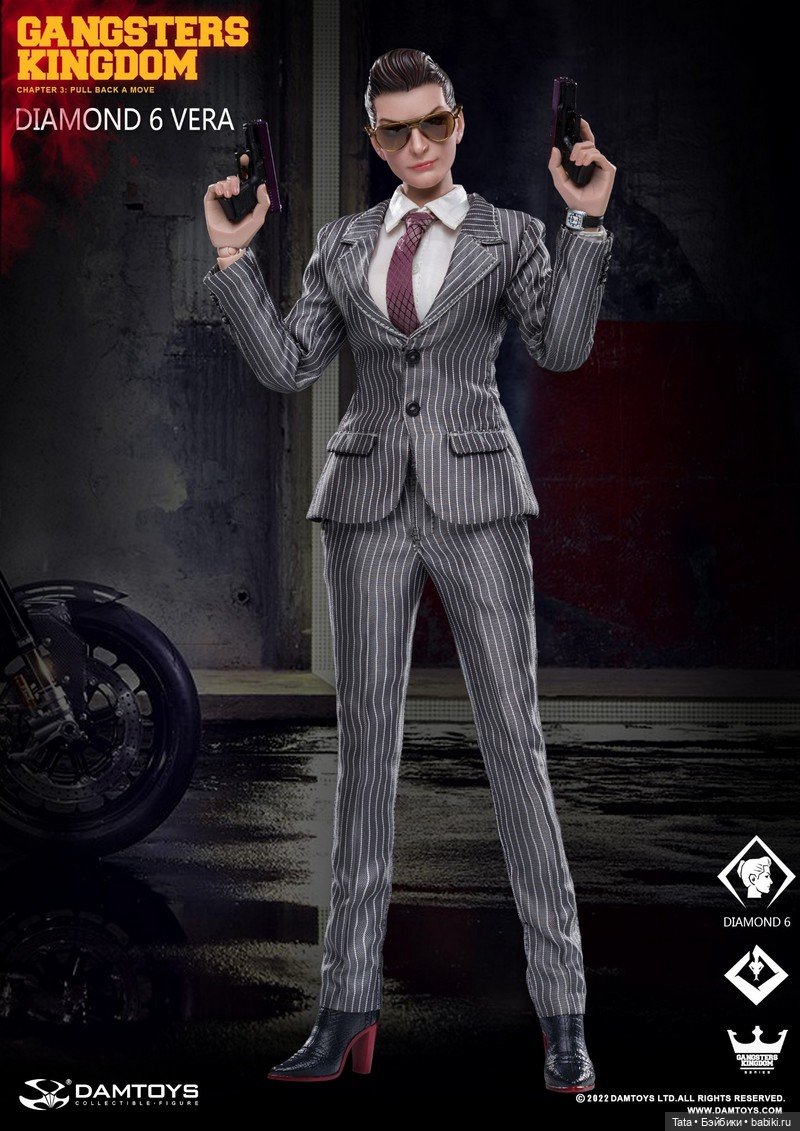 Damtoys выпустит фигурку Веры формата 1/6 в рамках линейки Gangsters Kingdom