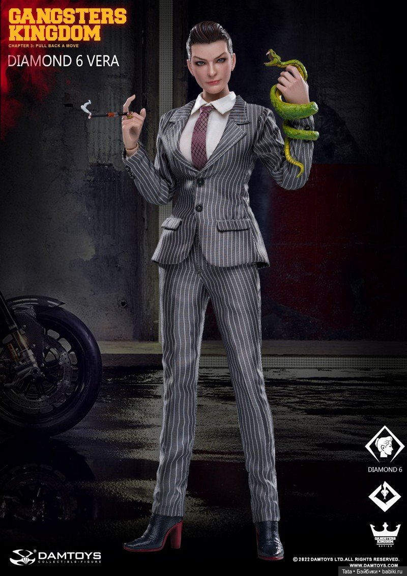 Damtoys выпустит фигурку Веры формата 1/6 в рамках линейки Gangsters Kingdom (фото 3)