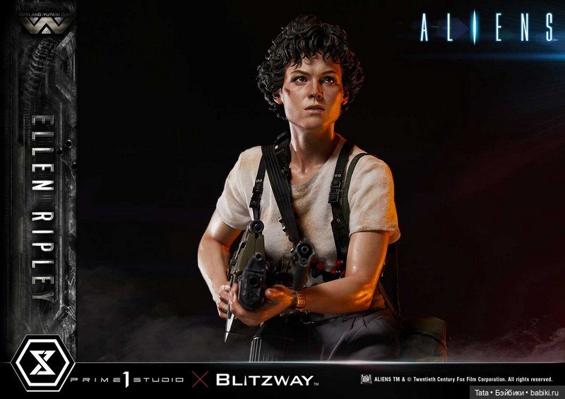 Prime 1 Studio совместно с Blitzway - Эллен Рипли в масштабе 1/4 по мотивам фильма «Чужие»