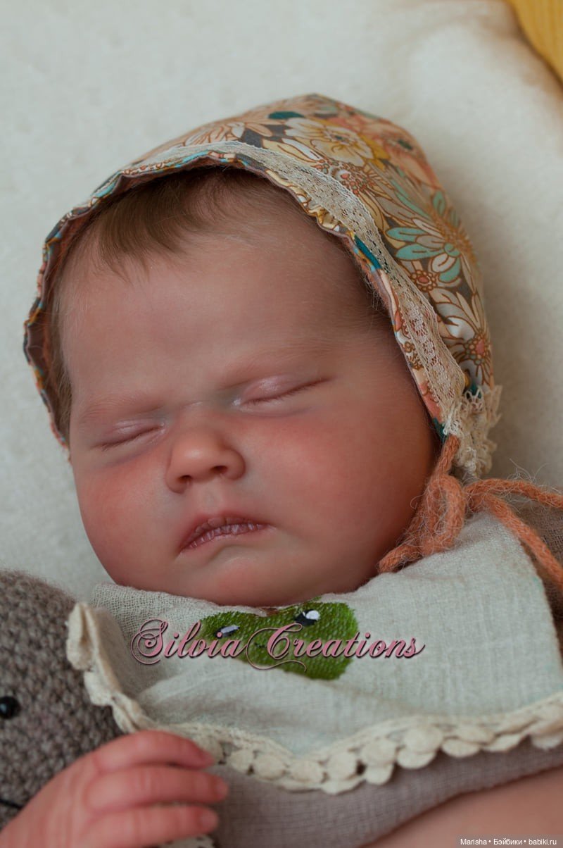 Realborn Silvia asleep (Bountiful Baby), автор прототипа Silvia Ezquerra (фото 4)