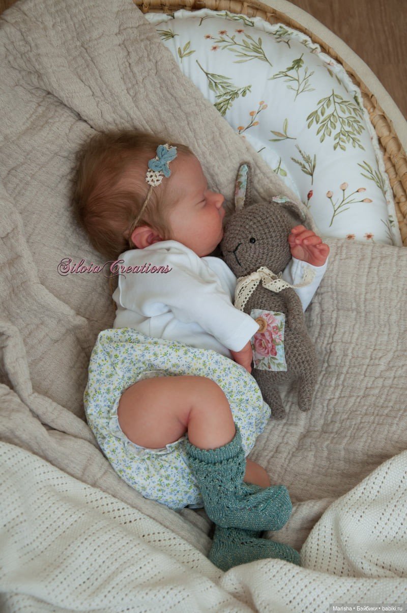 Realborn Silvia asleep (Bountiful Baby), автор прототипа Silvia Ezquerra
