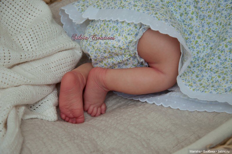 Realborn Silvia asleep (Bountiful Baby), автор прототипа Silvia Ezquerra (фото 8)