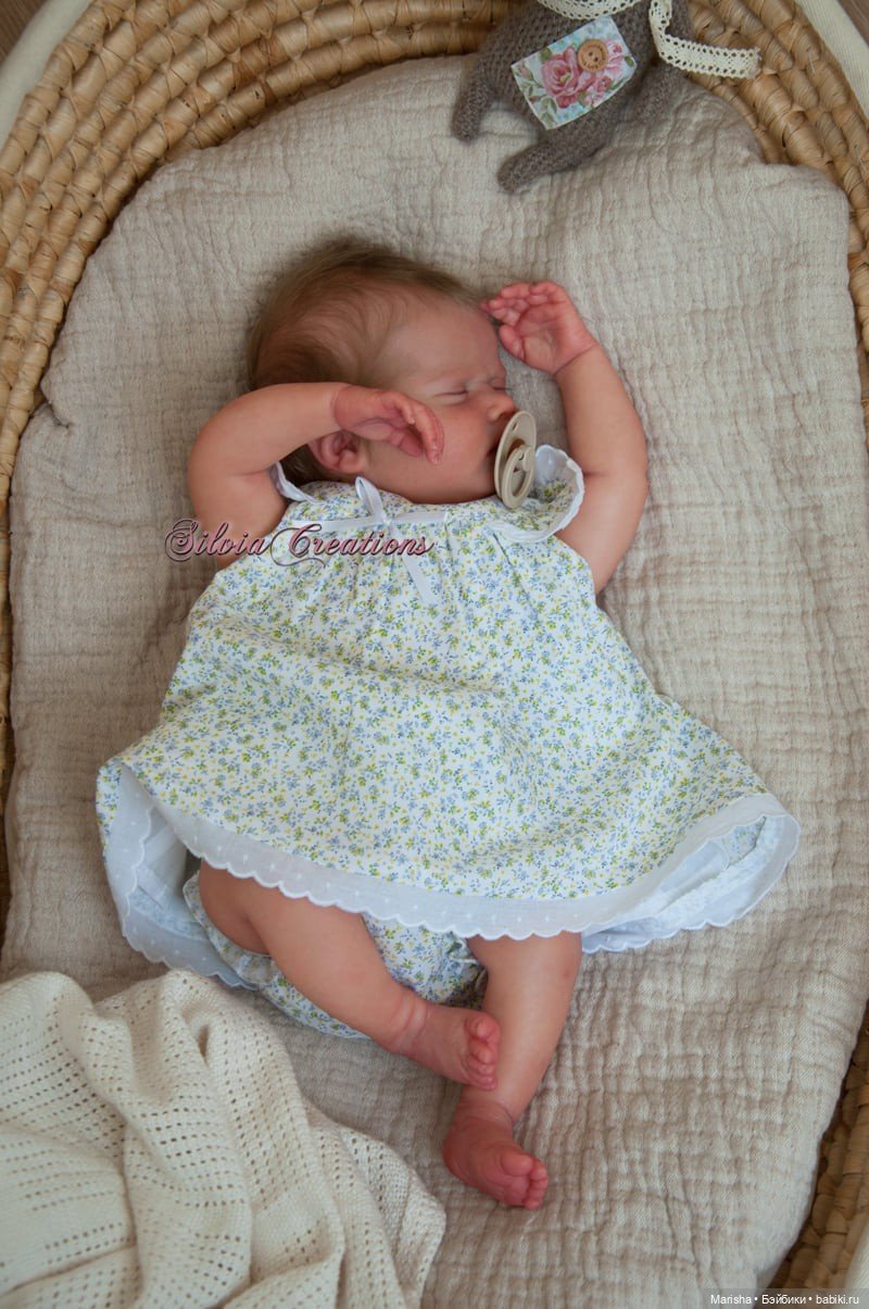 Realborn Silvia asleep (Bountiful Baby), автор прототипа Silvia Ezquerra (фото 5)