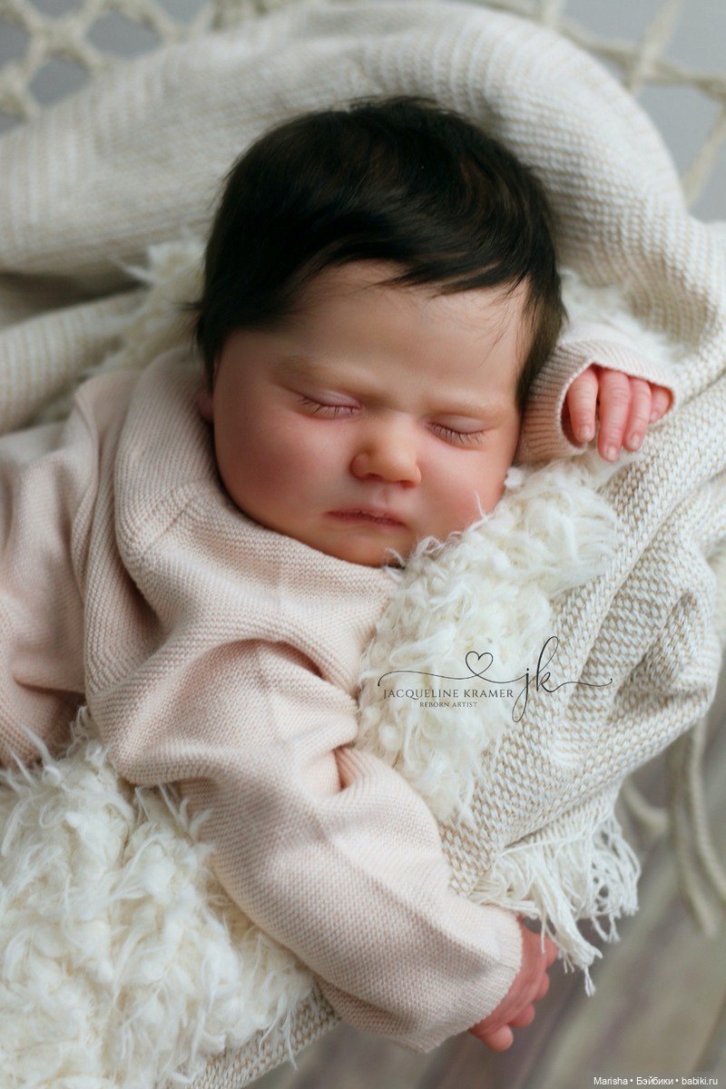 Realborn Silvia asleep (Bountiful Baby), автор прототипа Jacqueline Kramer