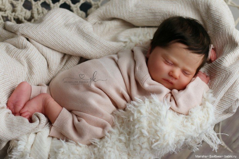 Realborn Silvia asleep (Bountiful Baby), автор прототипа Jacqueline Kramer (фото 7)