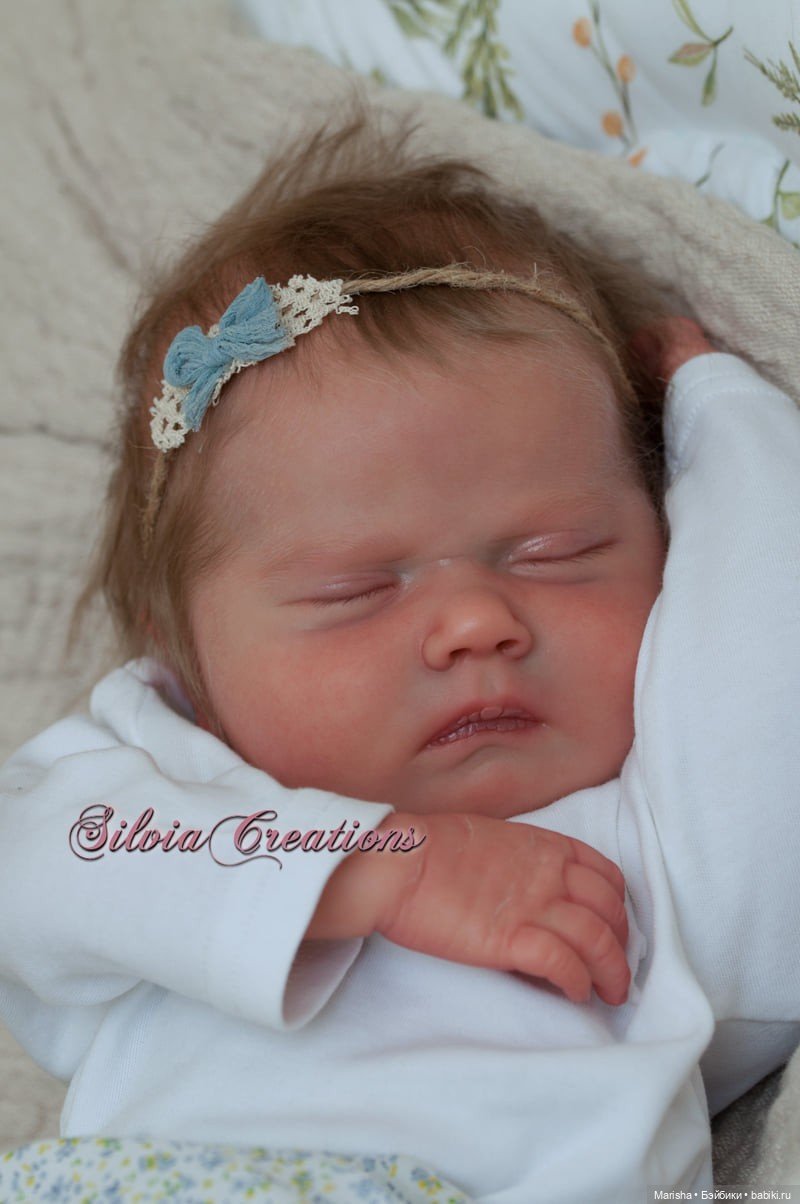 Realborn Silvia asleep (Bountiful Baby), автор прототипа Silvia Ezquerra (фото 2)