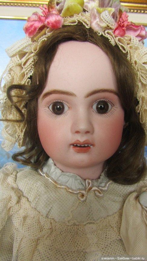 Платье для антикварной куклы. Продолжение. Кукла- тайна (фото 7)