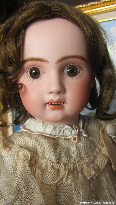 Платье для антикварной куклы. Продолжение. Кукла- тайна (фото 3)