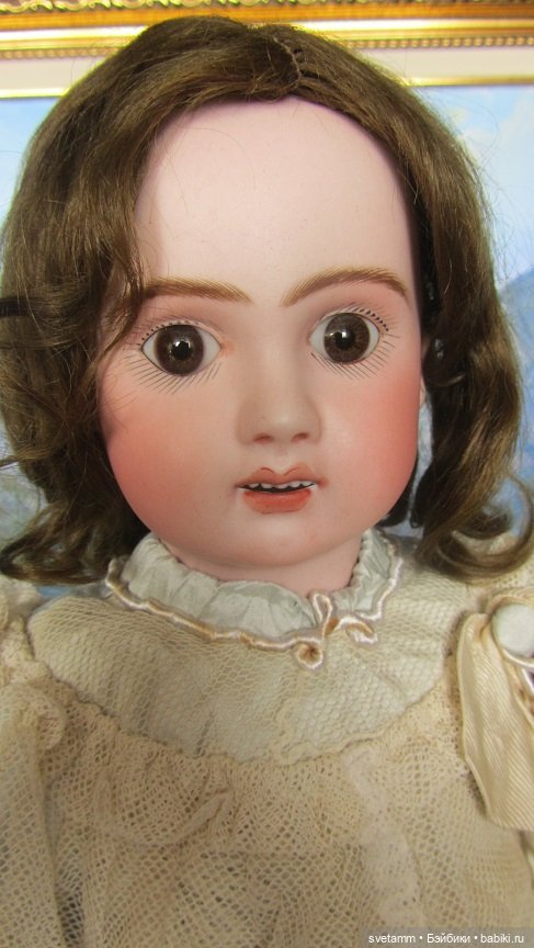 Платье для антикварной куклы. Продолжение. Кукла- тайна (фото 4)