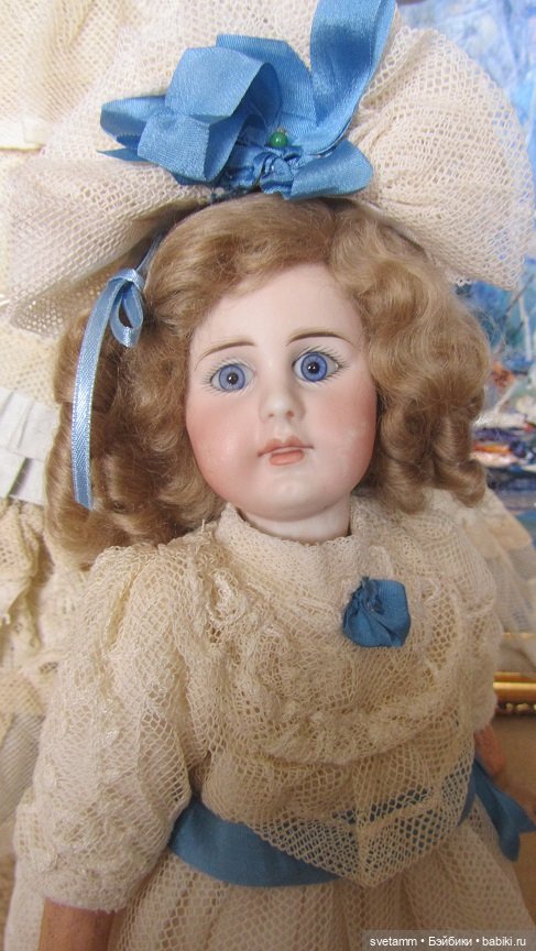 Платье для антикварной куклы. Продолжение. Кукла- тайна