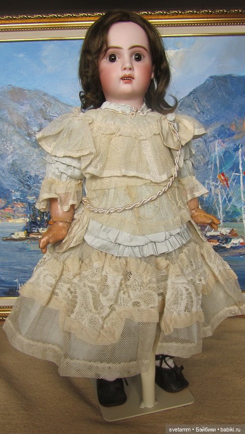 Платье для антикварной куклы. Продолжение. Кукла- тайна