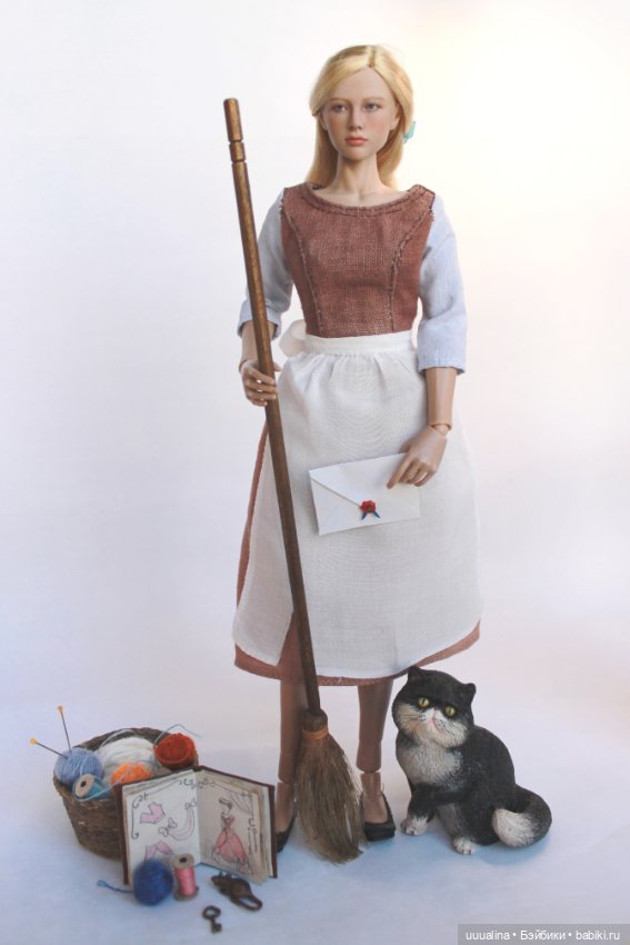 Ожившая Золушка Дисней. Мой ООАК