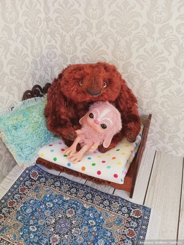 Новый житель Имбирь — Авторские мишки Тедди и друзья: фото (фото 4)